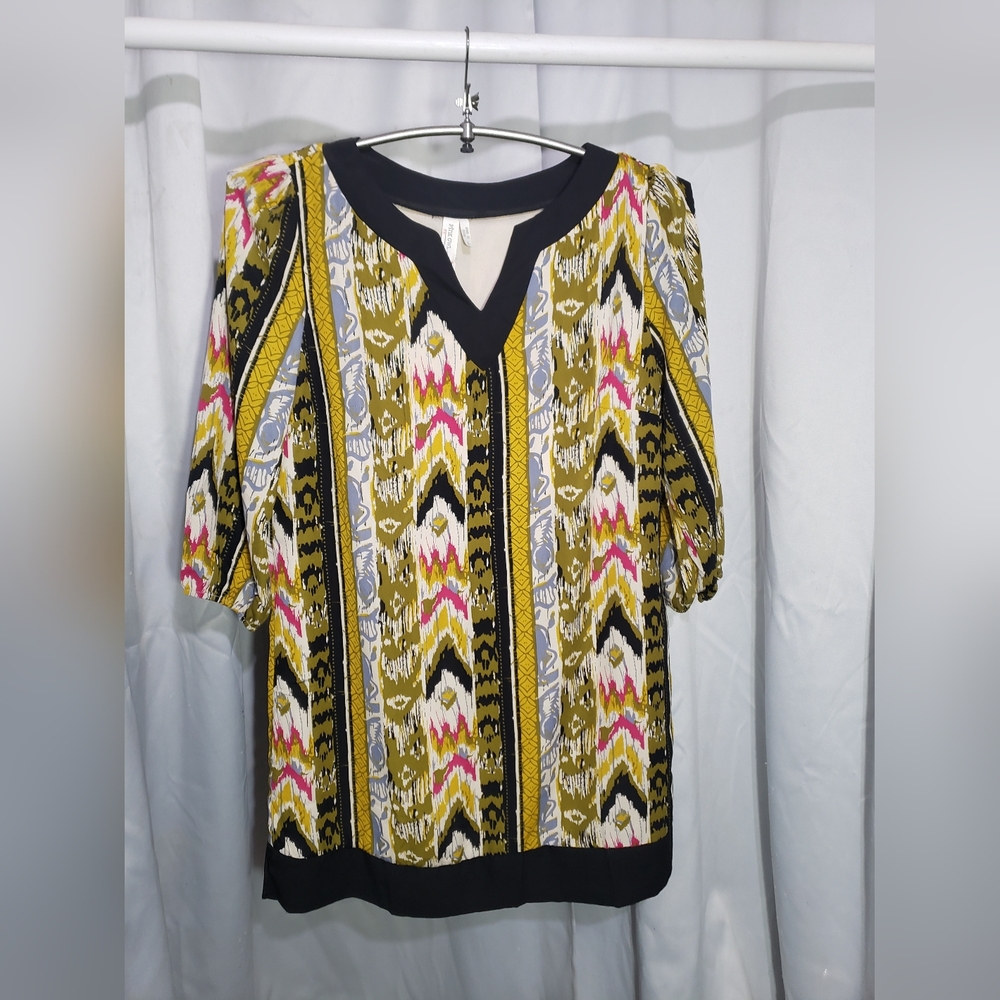 Pink Owl Yellow and Pink Long Sleeve Dress